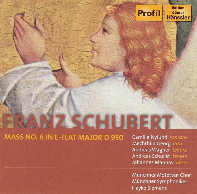Münchner Motetten Chor, Münchner Symphoniker, Hayko Siemens - Schubert: Mass No. 6 D950 (CD)