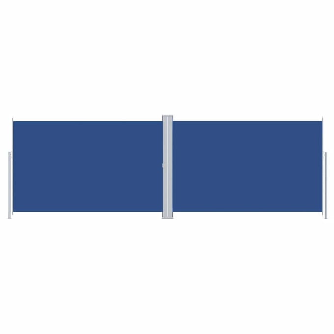 vidaXL - Windscherm - uittrekbaar - 220x600 - cm - blauw