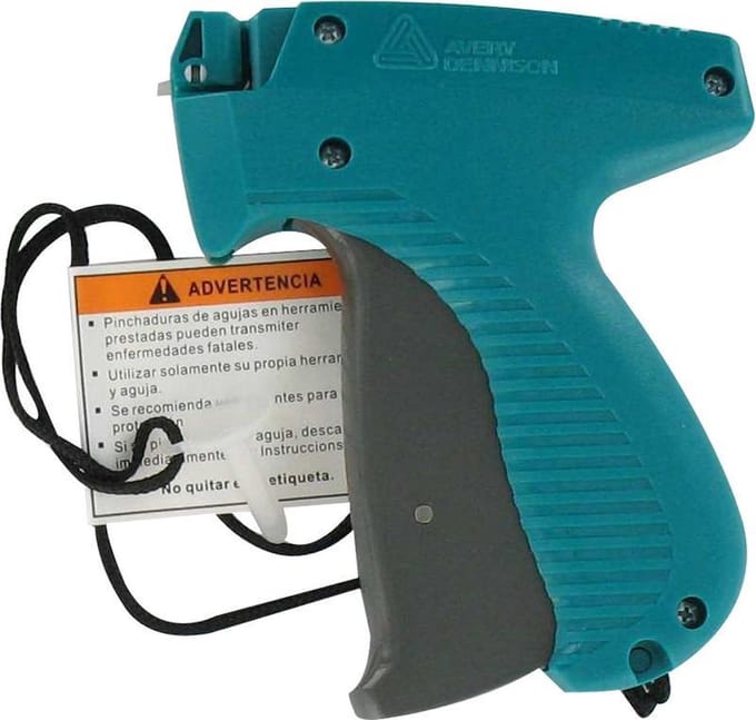Ridderspoortang / textiel pistool / aanschiettang Avery Dennison Mark III - standaard