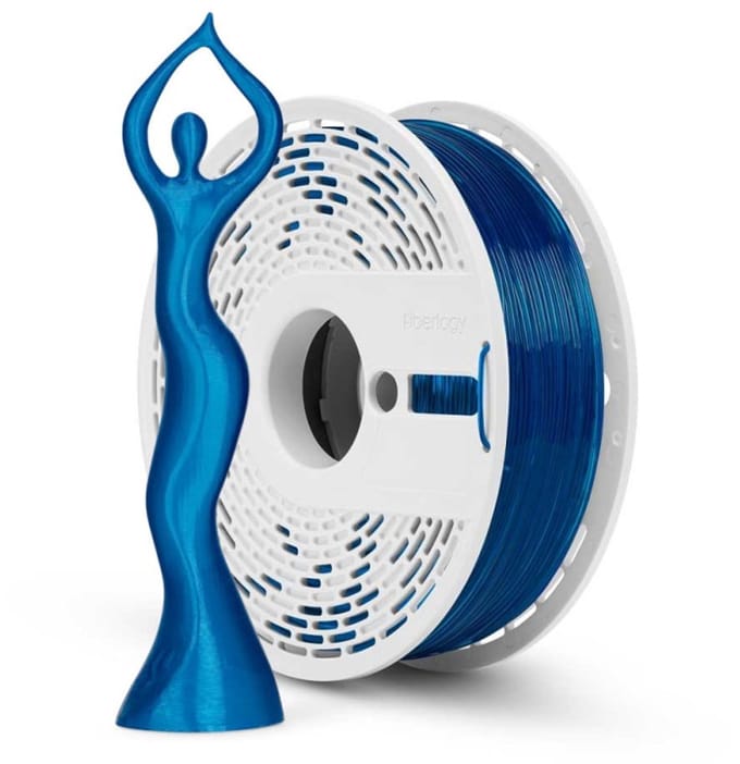 Fiberlogy HS PLA Clear Turquoise