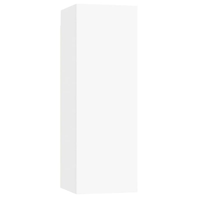vidaXL - Tv-meubels - 2 - st - 30,5x30x90 - cm - bewerkt - hout - wit