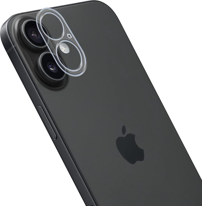 Camera Lens Protector Geschikt voor Apple iPhone 16 - Extra Sterk - Camera Screenprotector Beschermglas - Gehard Glas - Tempered Glass - Screen Protector