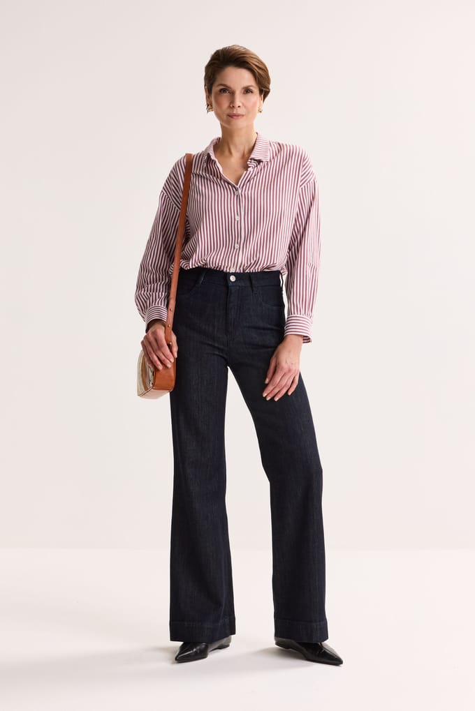 Bootcut Jeans Met Hoge Taille