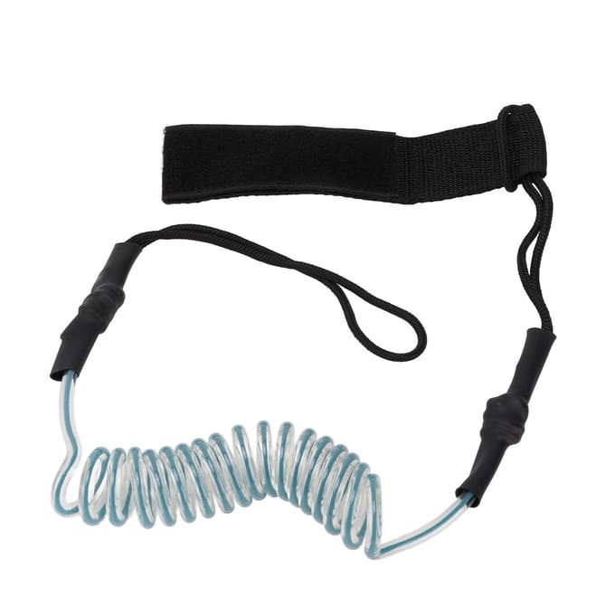 Kajakriem Veiligheidstouw Duurzame Sterkte Verstelbare Paddleboard Accessoires voor Anti-Verlies transparant black