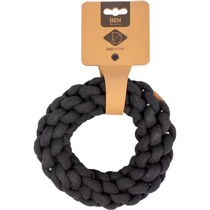 Gevlochten ring hondenspeeltje D&D Home Ben L
