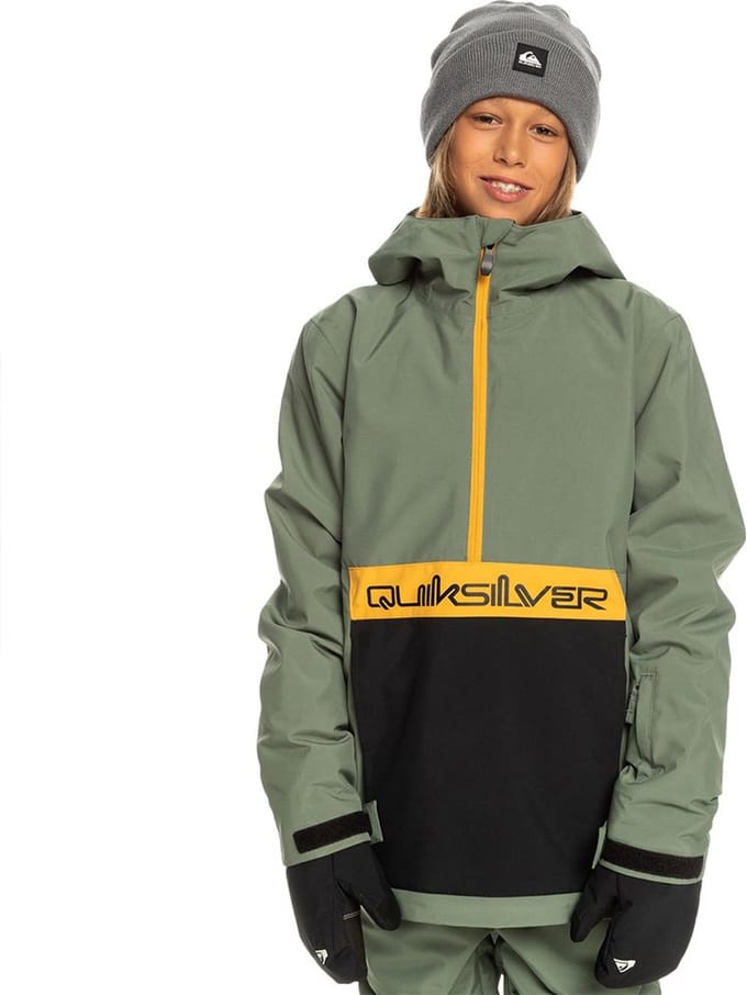 Quiksilver Steeze Jas Groen 8 Years Jongen