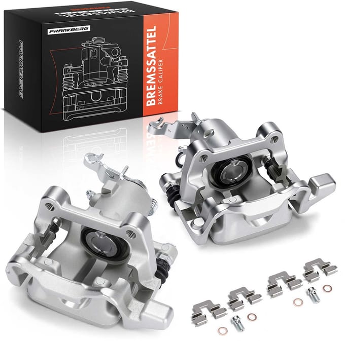 Frankberg 2x Remklauw Achteras voor Audi