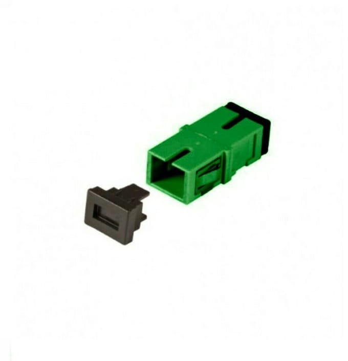 Danicom Singlemode keystone koppeling SC-SC simplex groen