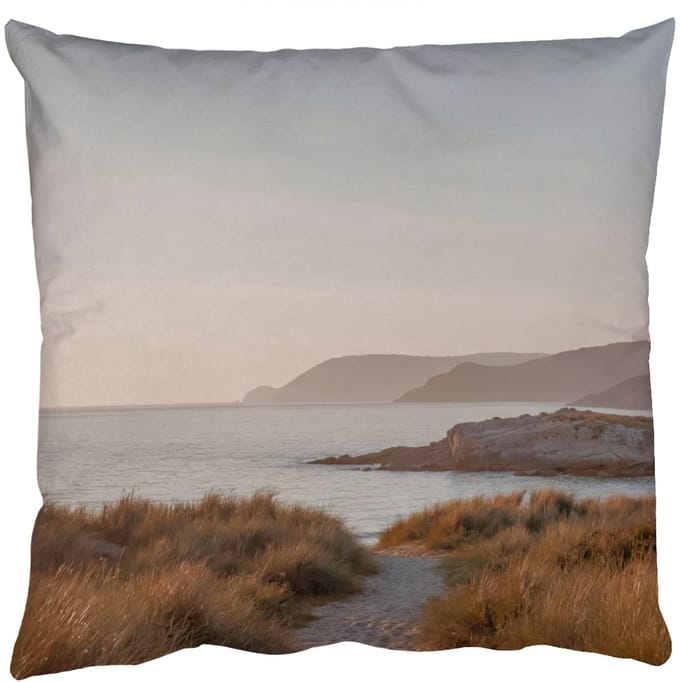 Sierkussens - Kussentjes Woonkamer - 50x50 cm - Landschap - Kust - Duinen