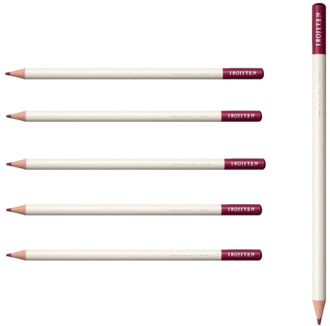 Tombow Irojiten - Kleurpotlood - DL10 - Tyrian purple - Rood - 6 Stuks