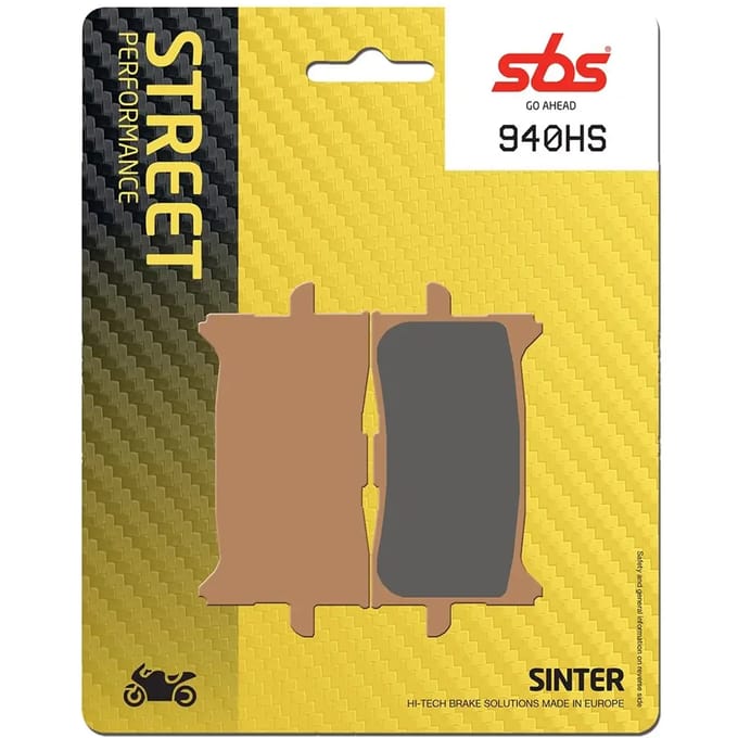 Sbs Racing Hi-tech 940hs Gesinterde Remblokken Goud