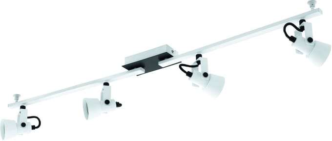 EGLO Trillo Opbouwspot - GU10 - Staal - Zwart|Wit