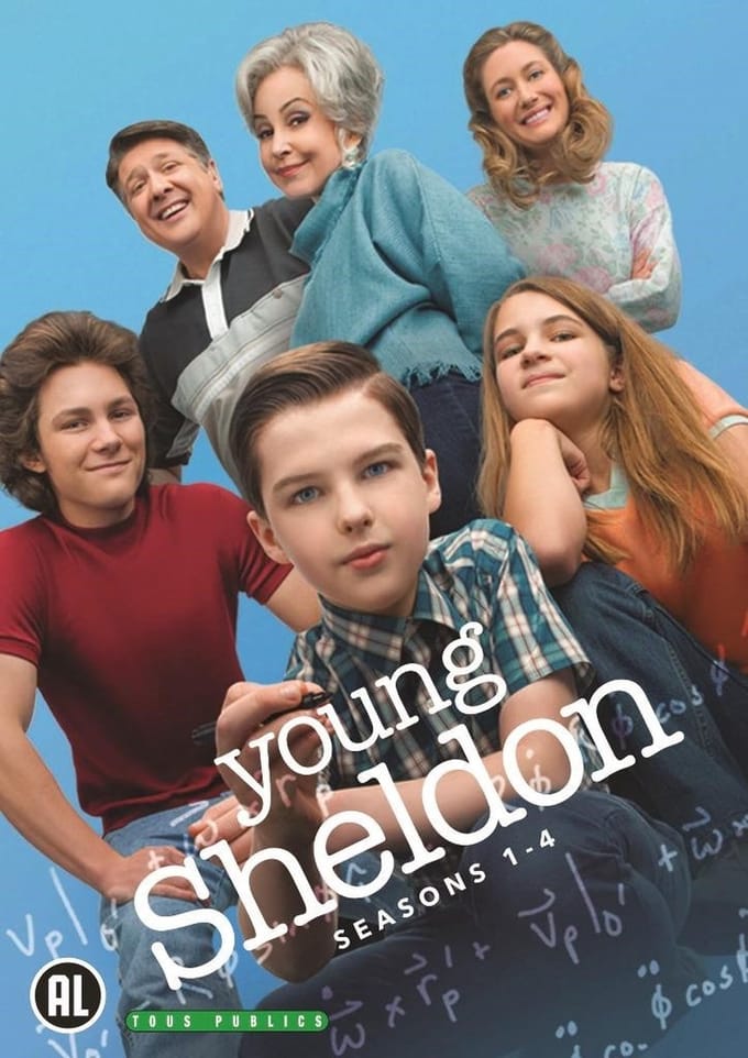 Young Sheldon - Seizoen 1 - 4 (DVD)
