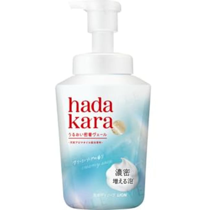 LION - Hadakara Moist Body Care Soap Foam Creamy Soap 540ml