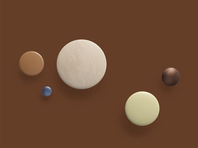 Muuto - The Dots Metal - Set - messing - goud
