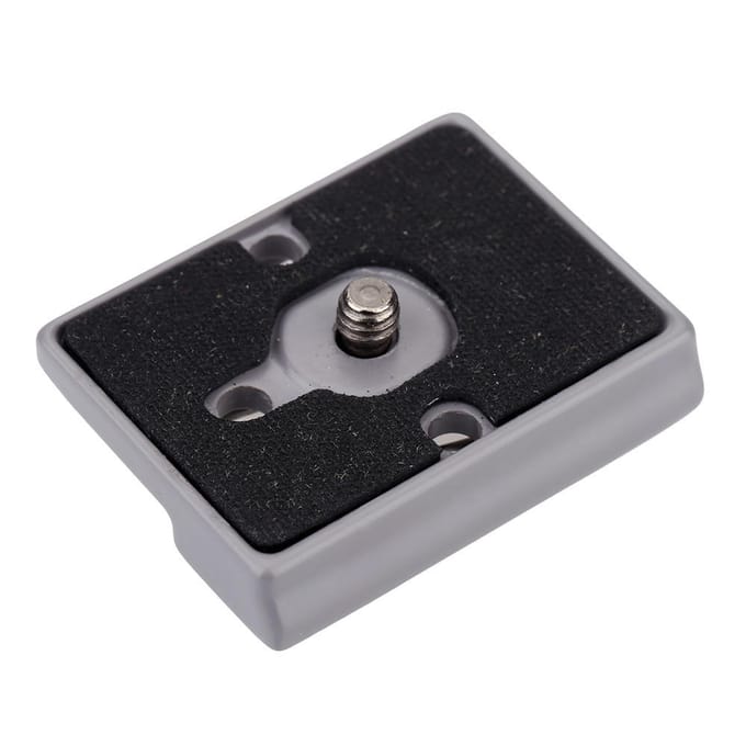 Camera 323 Snelontgrendelingsklem Adapter + Snelontgrendelingsplaat voor Manfrotto gray