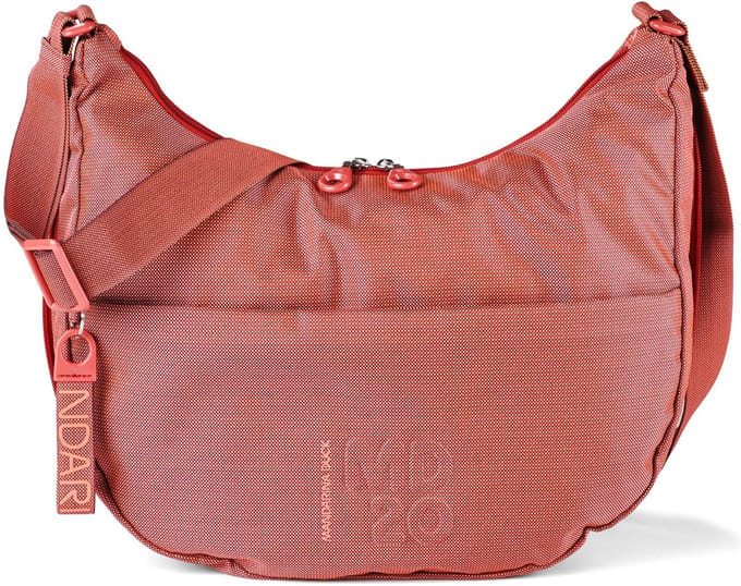 MANDARINA DUCK schoudertas MD20 Crossover Pecan Nut lichtrood