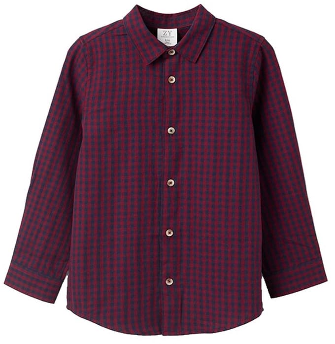 Zippy 3107485902 Overhemd Met Lange Mouwen Paars 8-9 Years Jongen