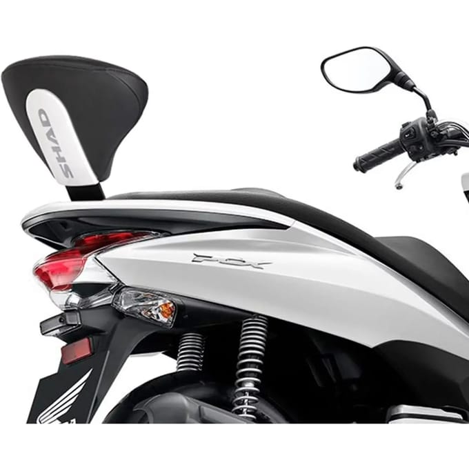 Scooter rugleuning bevestiging Shad Honda pcx 125i