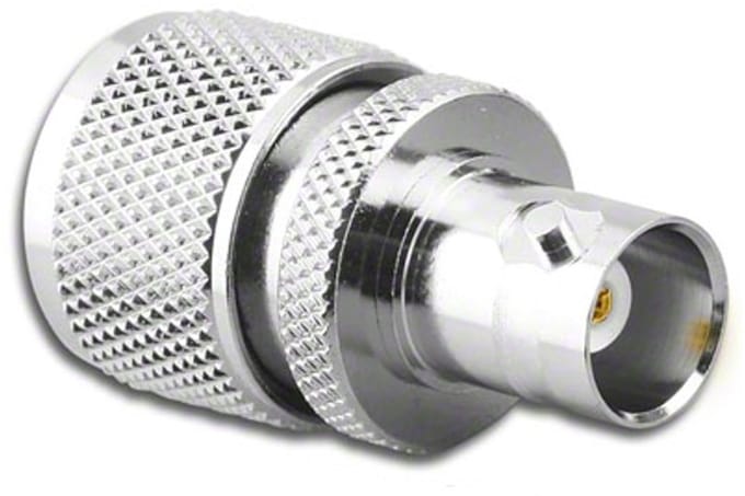 BNC (v) - UHF (m) adapter - 50 Ohm