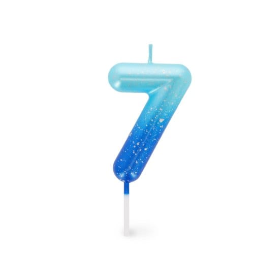 Legami verjaardagskaarsjes nummers groen / blauw - 8
