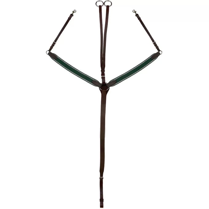 Jachtcollier voor paard met martingale York Nicky