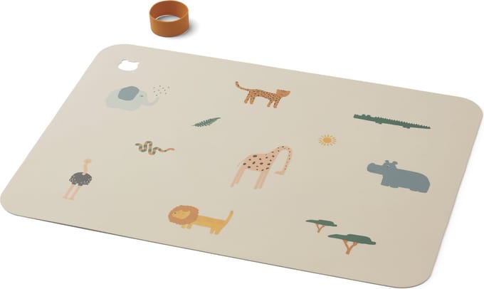 Liewood Placemat Jude - Safari Sandy Mix