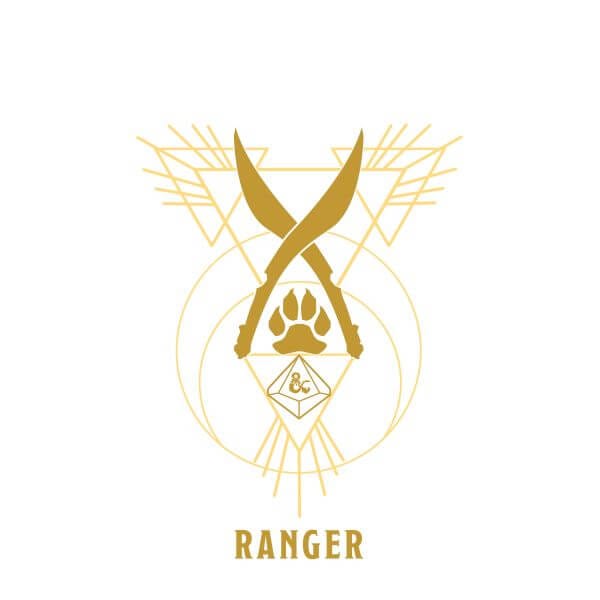 Dungeons & Dragons Ranger Women's T-Shirt - Wit - XS