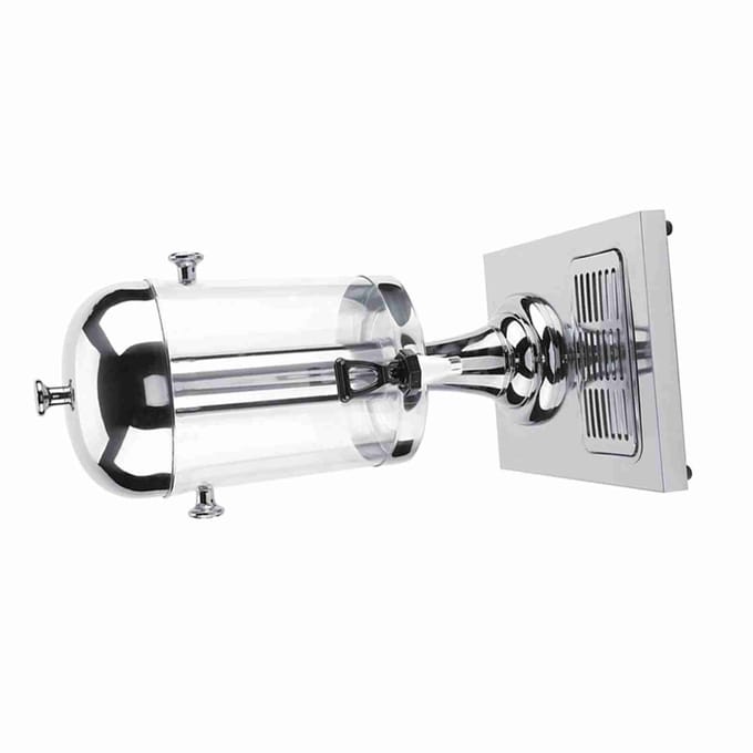 Roestvrijstalen Sapmachine Hot Cold Drankmachine voor Restaurant Hotel Bar (Zilver) white