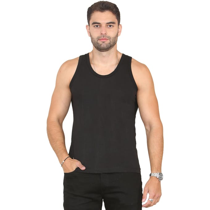 Enzo | Heren Vesten 3 Pack - Zwart
