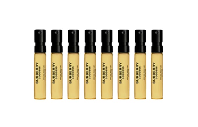 Burberry Goddess Geur Sample Pak Eau De Parfum EDP Lavendel Vanille 1.5ml 1.5ml