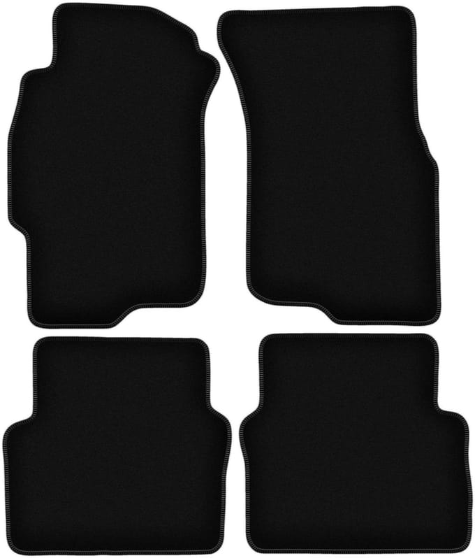 BASIC zwarte veloursmatten voor: Rover 400/45 sedan (1998-2005)