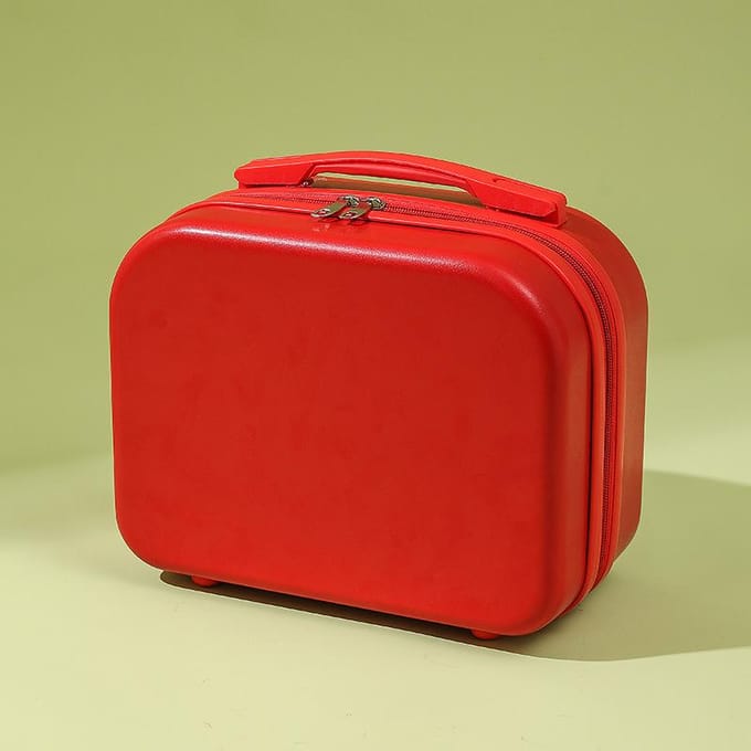 Mini Dames Carry On Koffer Korte Trip Reisbagage Make-up Reistassen groen