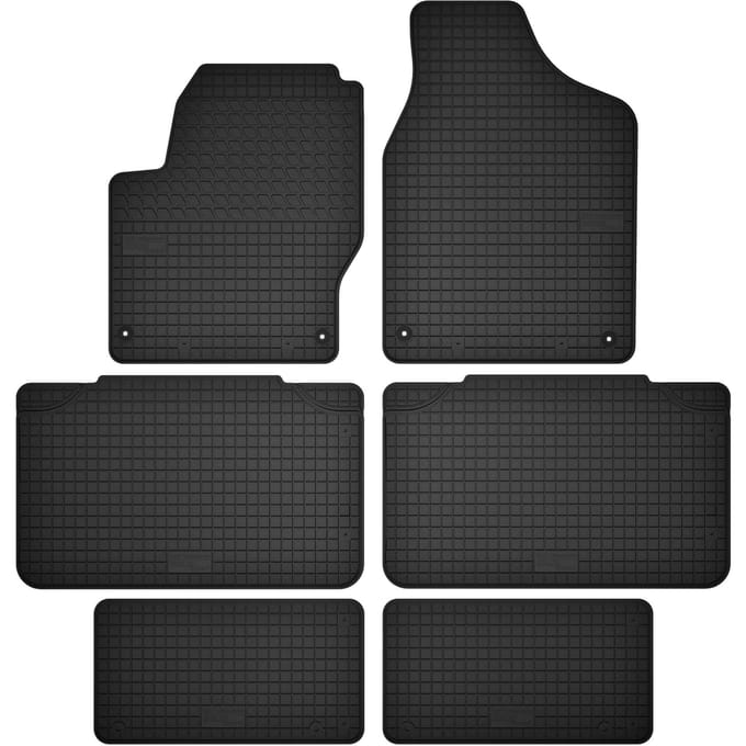 Wielganizator SolidTread - Auto Rubbermatten - 3 Rijen - 7 Personen