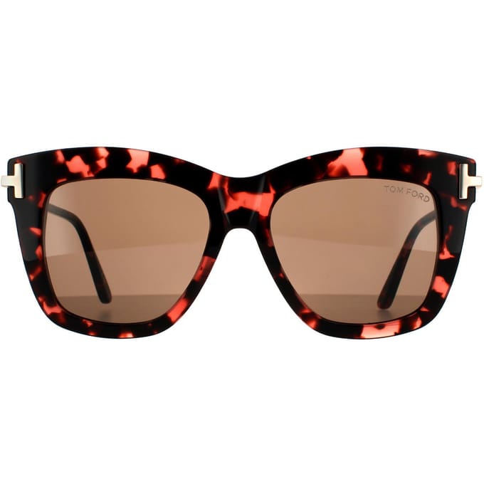 Tom Ford zonnebril Dasha FT0822 56E Pink Havana Brown