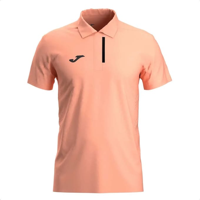 Joma Challenge Korte Mouw Poloshirt Oranje S Man
