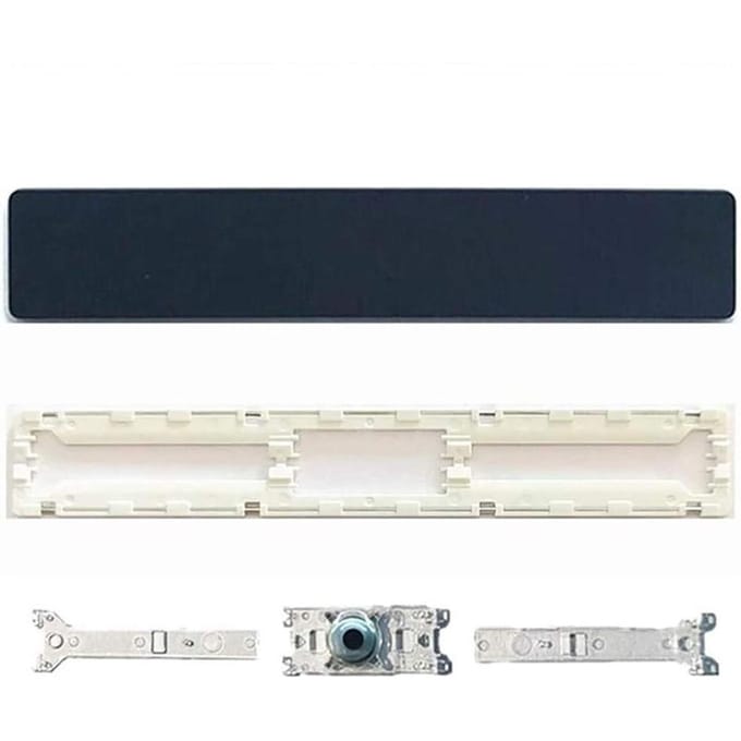 Clips de touches de clavier avec barre d'espace, pour Macbook Air Pro 13  15  2018 2019 A1989 A1990 white