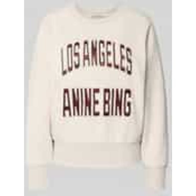 Oversized sweatshirt van katoenmix