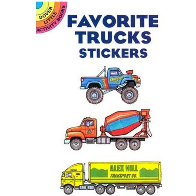 Favourite Trucks Stickers - LaFontaine, Bruce