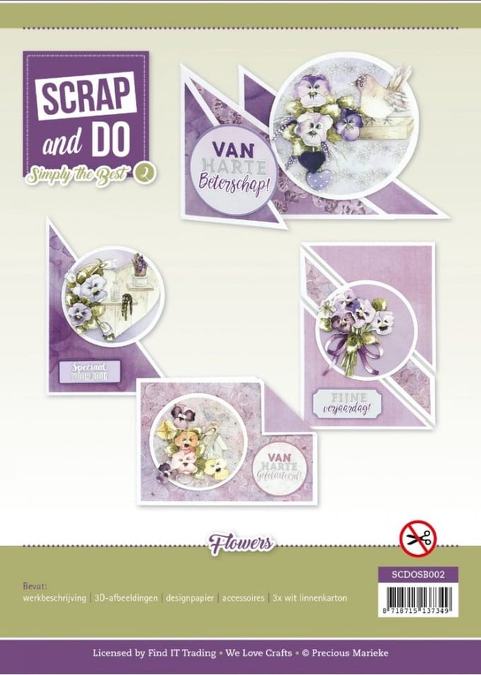Scrap and Do Simply the Best 2 - Precious Marieke - Flowers