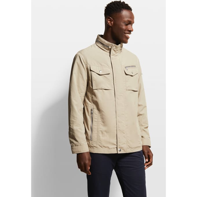 Bugatti Herren Blouson met oprolbare capuchon