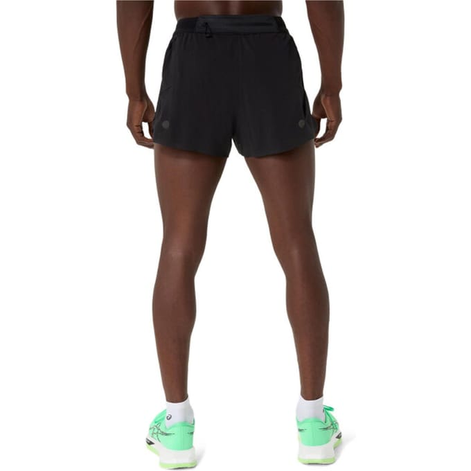 Asics metarun split short short running heren -
