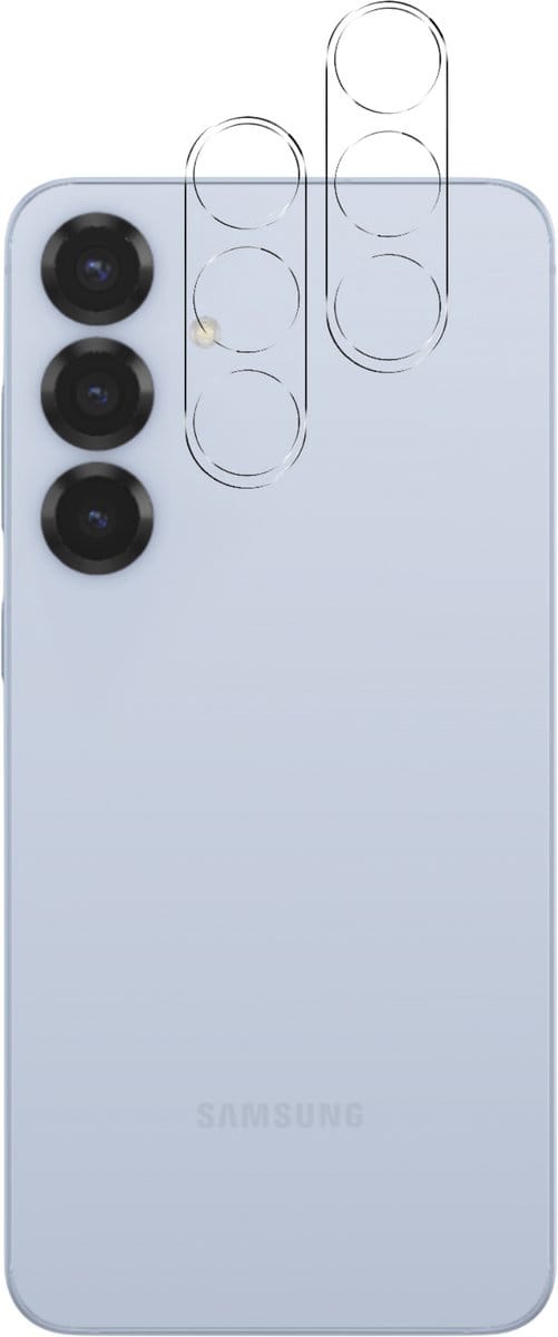 Camera Protector voor Samsung Galaxy S25 Plus - 2 stuks van glas Transparante glazen