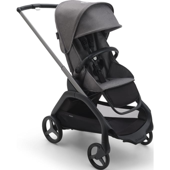 Bugaboo Dragonfly Kinderwagen - Grey Mélange Bekleding grey mélange bekleding