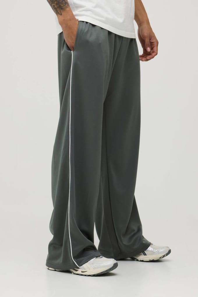 Tricot Wide Leg Jogger | Vintage Khaki | Size Medium