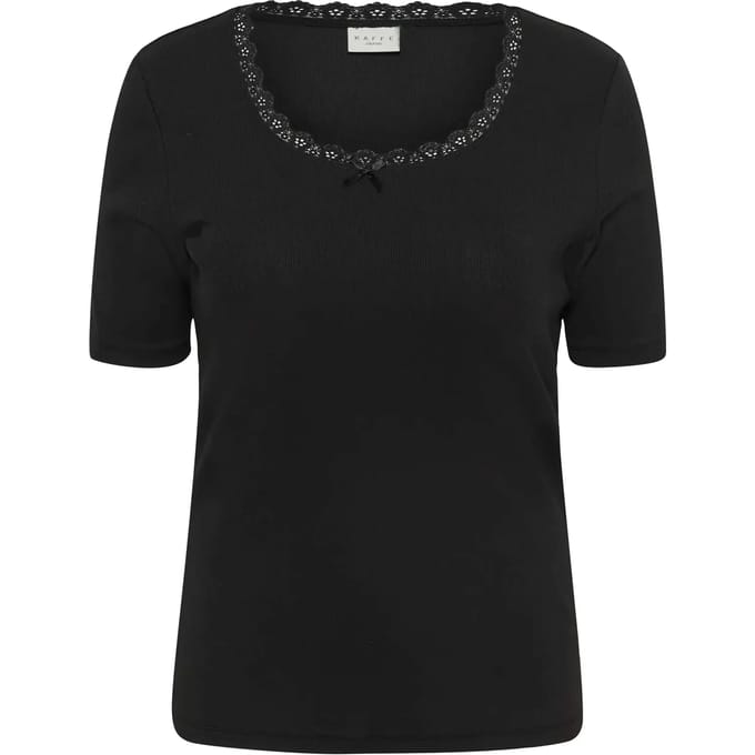 Dames-T-shirt KAFFE Curve Britt
