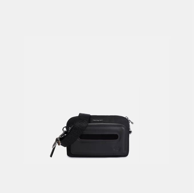Hedgren Americano Dames Heuptas met RFID-bescherming – Compact – Zwart