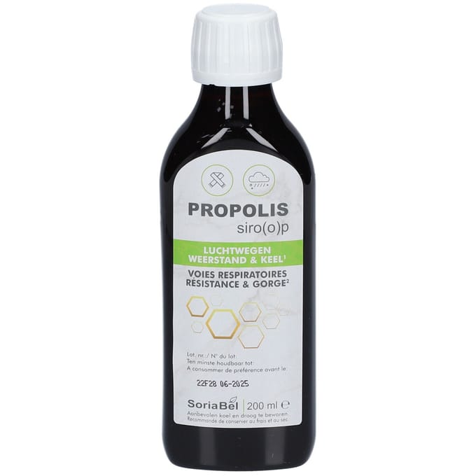 Soria Propolis Slijmhoest Siroop 200ml