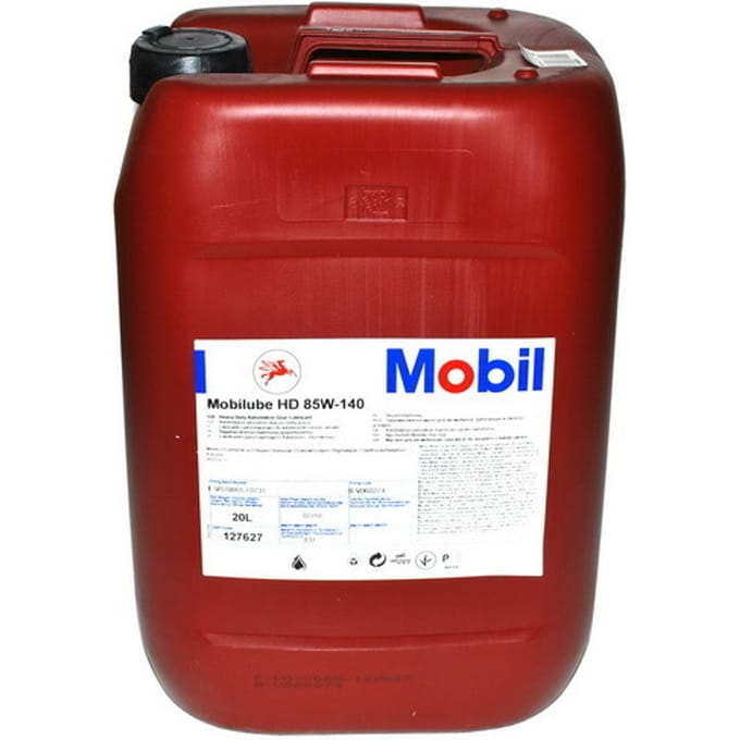 LenkTransmissie olie MOBIL 127627 MOBILUBE HD 85W140 20L