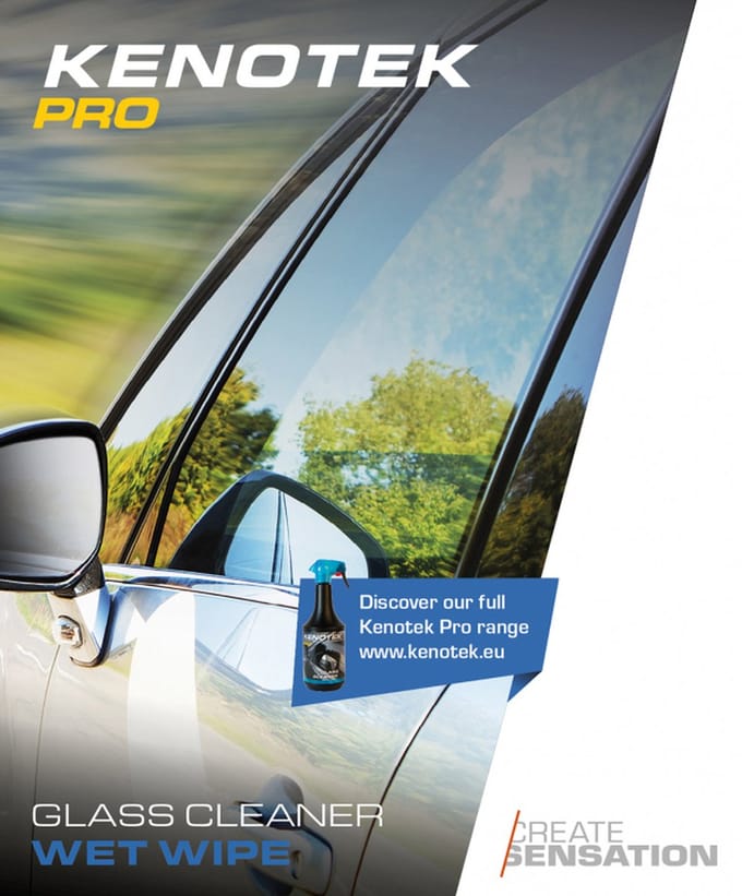 KENOTEK - PRO Wet Wipes Glass Cleaner XXL